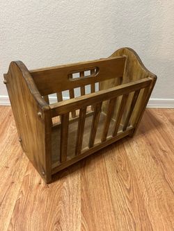 Vintage magazine holder