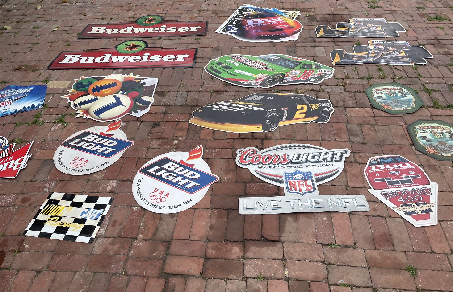 Vintage Beer Metal Tin Signs