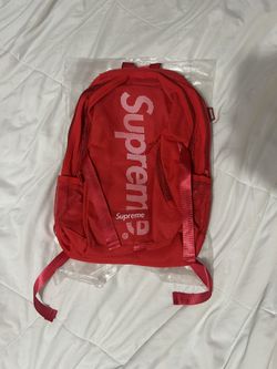 Red supreme FW22 Backpack