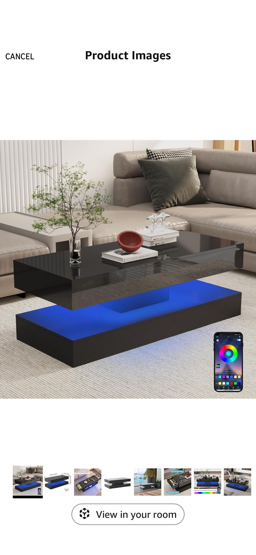Coffee Table (Led)