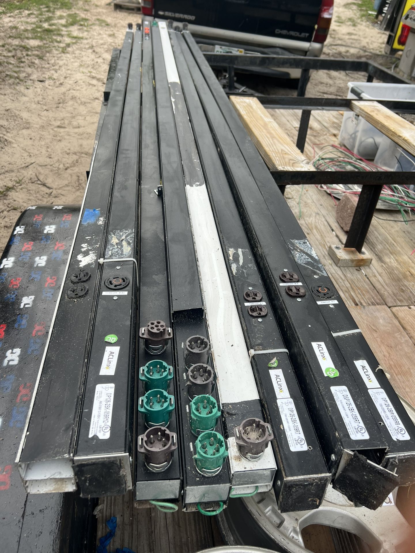 Eight Power Poles! Only $100!