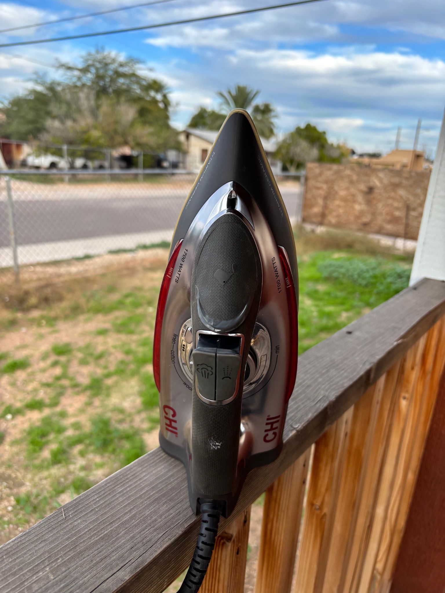 CHI Steam Iron – 1700 Watts – Titanium 