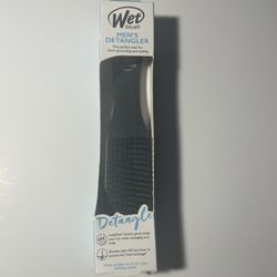 Men's Detangler - Black New In Box Hair Self Care Shine Sheen Appearance Wet