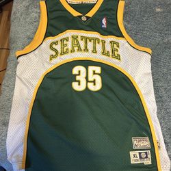 Seattle SuperSonics Kevin Durant 2007-2008 Adidas Jersey Men’s XL Green Sleeveless 