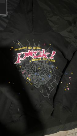 Pink hoodie