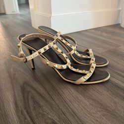 Valentino Garavani Rockstud ankle strap heels