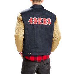 49ers denim jacket