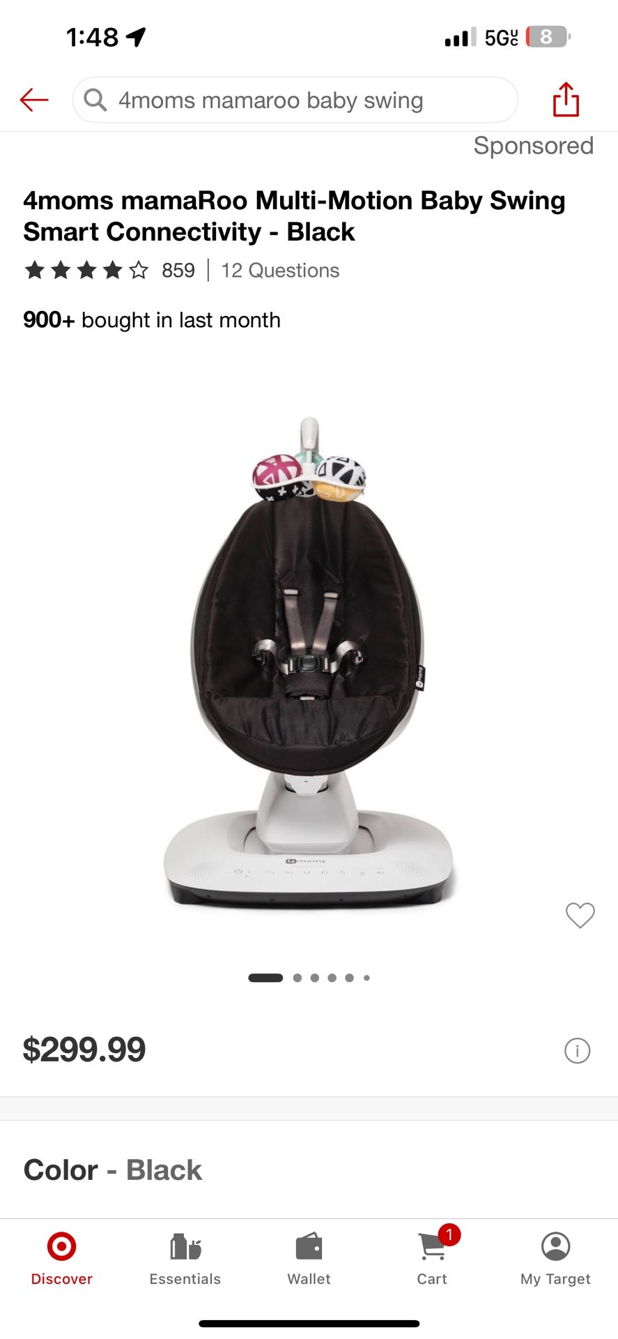 4Moms Mamaroo Swing