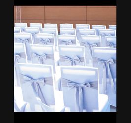 Chair Sashes Silver
