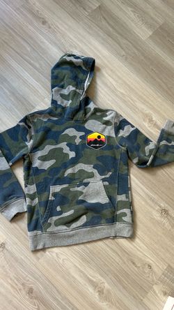 Boys Eddie Bauer Camo Pullover Hoodie