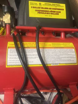 3 gallon central pneumatic air compressor