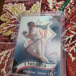 Atlanta Braves Andruw Jones Insert Baseball Cards 
