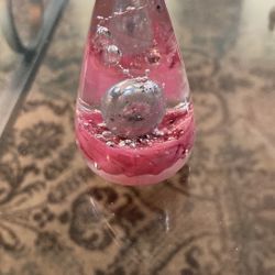 Glass cone style paperweight