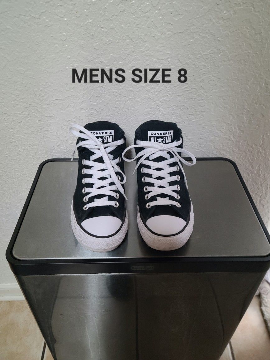 CONVERSE CHUCK TAYLOR ALL STAR MID TOP MENS SIZE 8