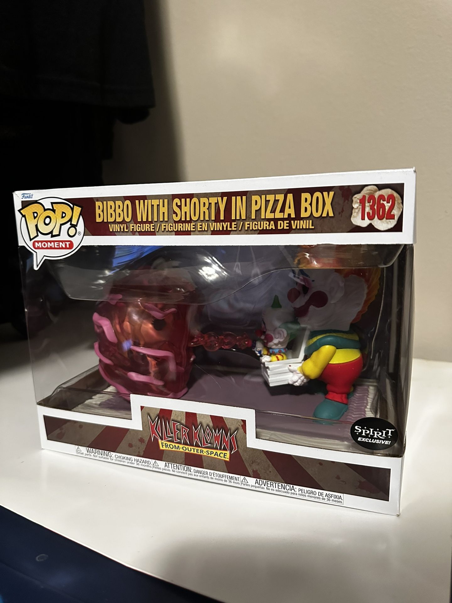 Bibbo With Shorty In Pizza Box 1362 Funko Pop