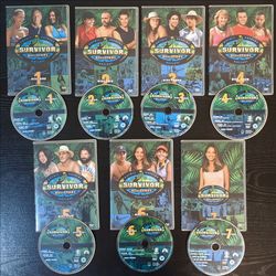 SURVIVOR: ALL-STARS COMPLETE SEASON DVD SET - COMPLETE 7 DISCS