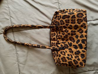 Baggu bowler bag in leopard