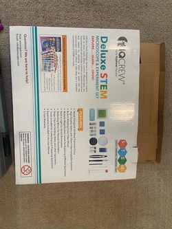 AmScope iQCrew Deluxe STEM Microscope & Experiment Set
