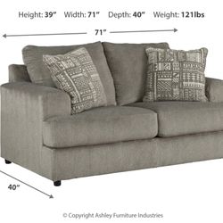 Ashley Soletren Loveseat & Sofa