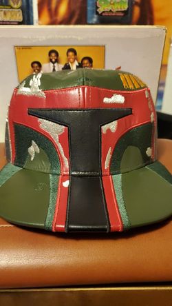 Leather Star Wars boba fett cap
