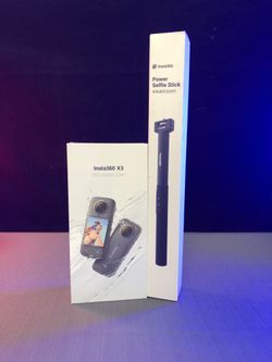 Insta360 X3 360° Camera with Insta360 Power Selfie Stick 