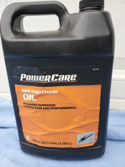 Full Sealed Gallon of,
PowerCare Bar and Chain Oil