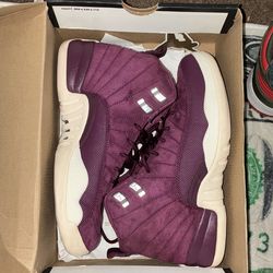 Air Jordan 12s Bordeaux “Size 7 Youth”