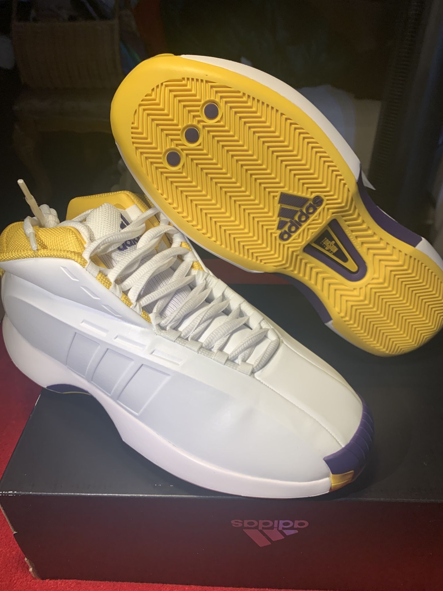 Adidas Crazy Basketball Shoes Size 10 Men