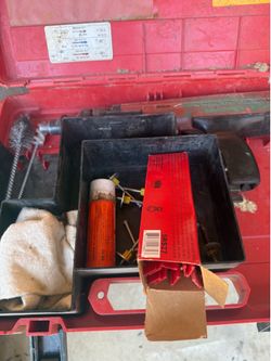 Hilti power acuated nail gun o