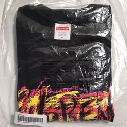 Supreme Scratch Tee Black Ds Size M
