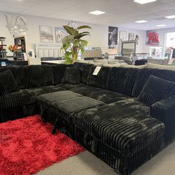 Black Sofa Sectional Sleeper