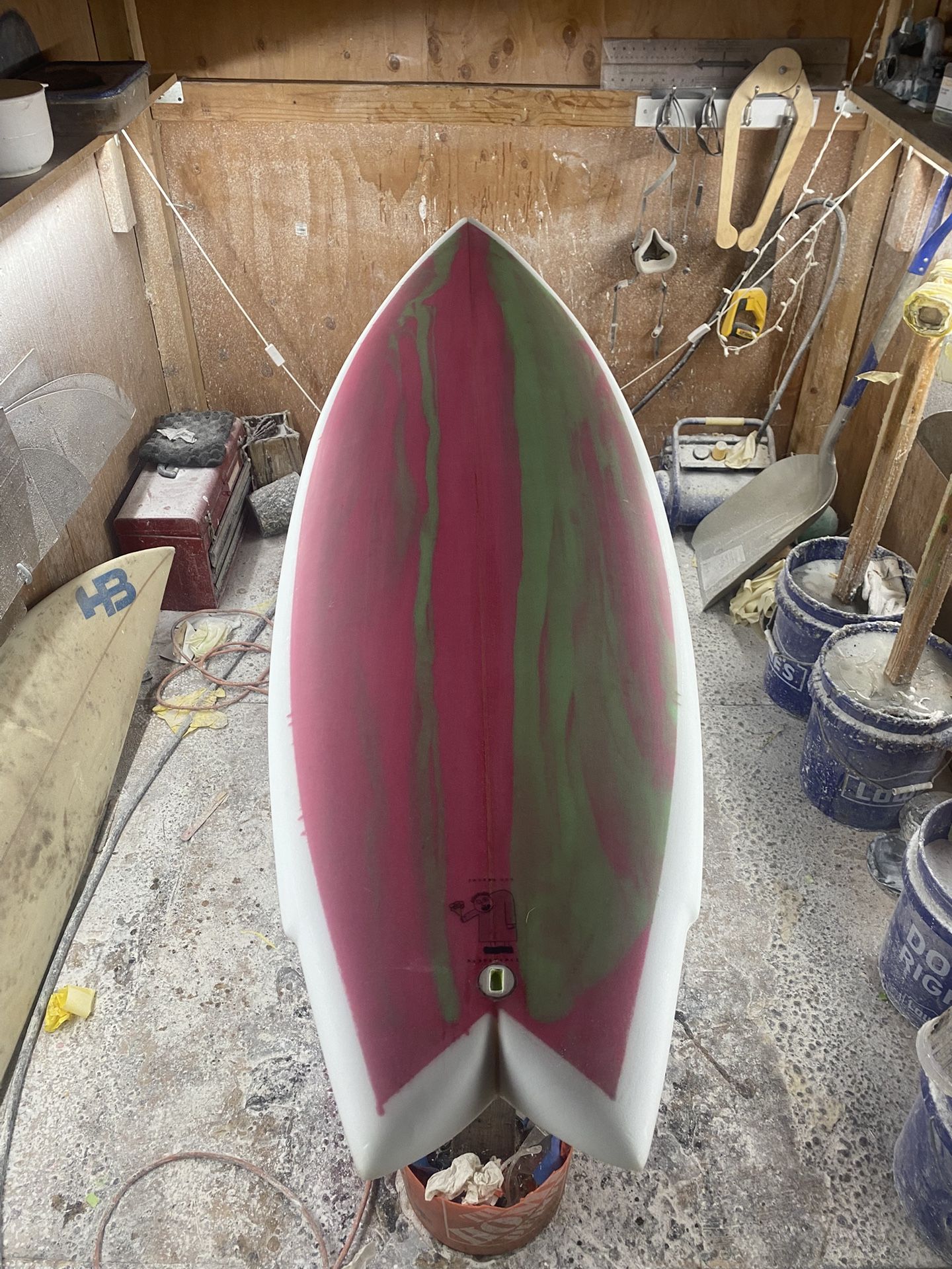 6’2 Handmade Surfboard For Sale