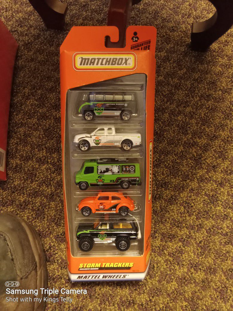 Storm Trackers Matchbox 5 Pack