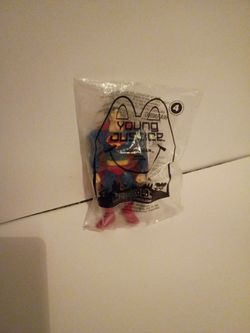 McDonald's Young Justice Superman Happy Meal Toy