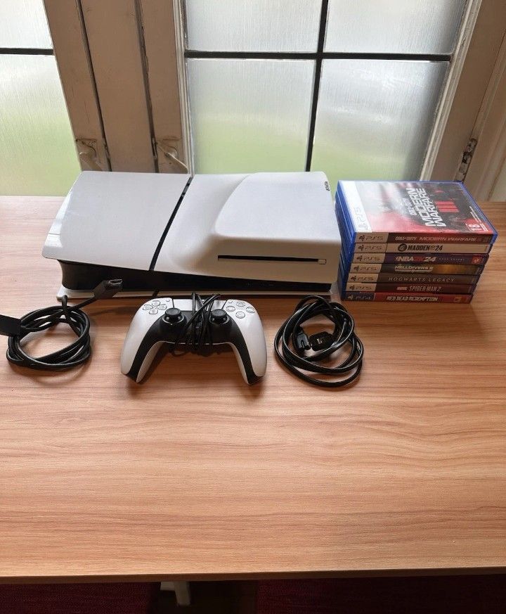 Sony PlayStation 5 Disc Edition New PS5 Working Console, Controller, Headset