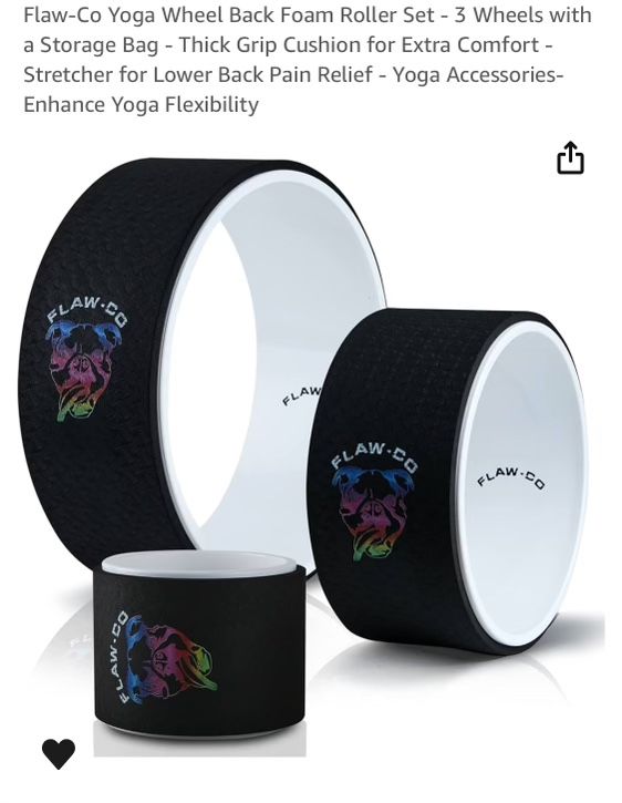Yoga Wheels And bag