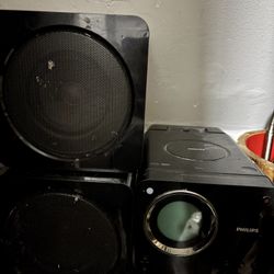 Philips iPod/cd Player With Speakers 