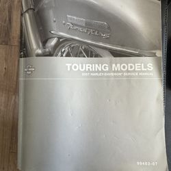 Harley Davidson, 2007 touring models service manual