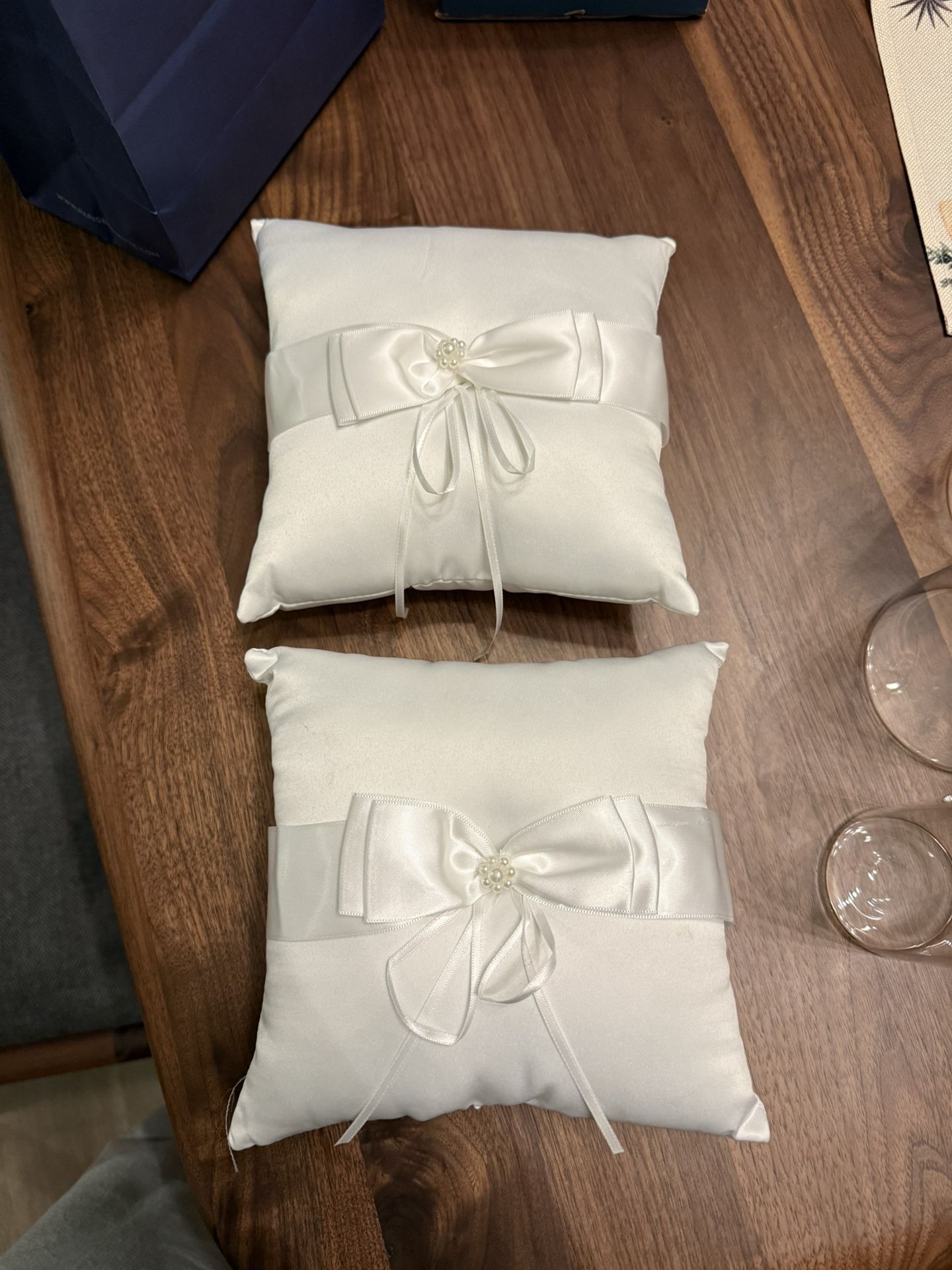 (2) Ring Bearer Pillows