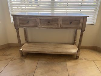 Adorable Small TV Console / TV Stand / Entry Table.