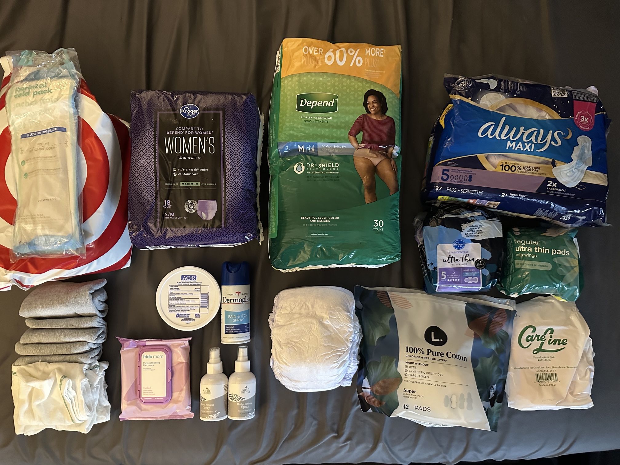 FREE Postpartum Supplies