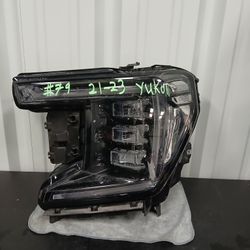 2021 2022 2023 GMC YUKON XL HEADLIGHT LEFT LH DRIVER OEM FULL LED HEADLAMP