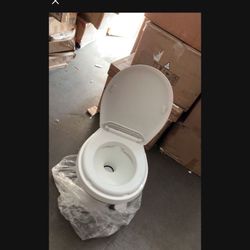 RV Foot flush Toilet  20” High profile HDPE