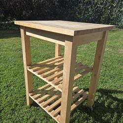 Microwave Or Toaster Cart