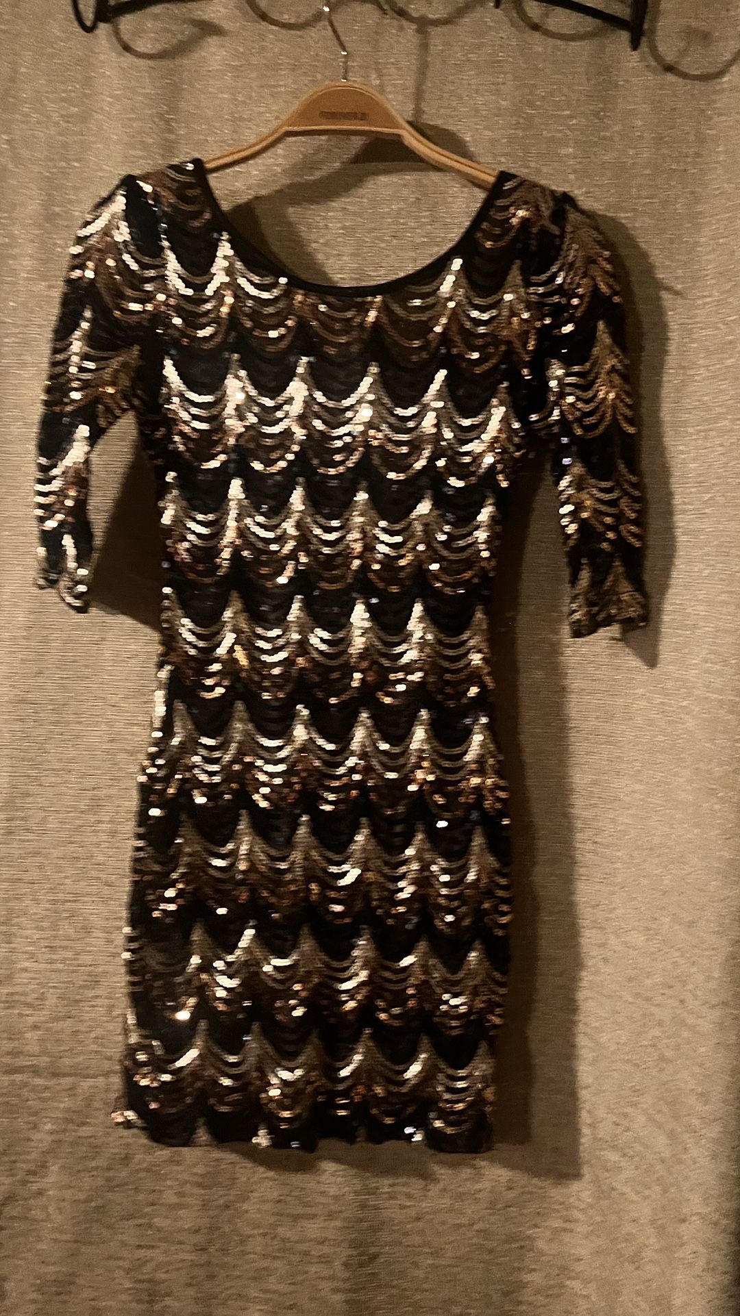 Windsor Dress Sequin Xs