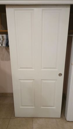 36 × 80 closet doors (selling both)