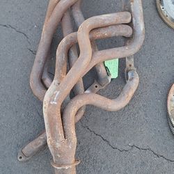 Mopar Long Tube Headers  Part # On Pics Big Block 62 To 74 B Body