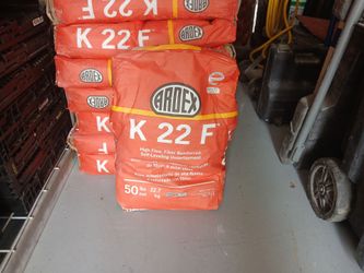 50lb self leveling concrete ardex K 22 F