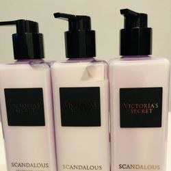$45 For This 3 Bottles Of scandalous Body Lotion From Victoria Secret It’s All Brand New And Pick Up Gahanna