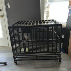 Large Steel  Dog cage 